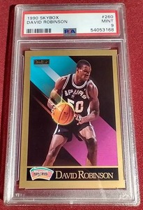 lot 23 image: 1990 Skybox David Robinson - PSA 9