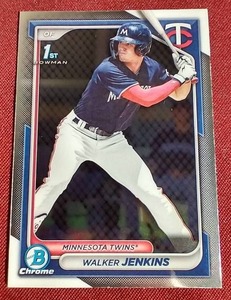 lot 35 image: 2024 Bowman Chrome Walker Jenkins - 1st Bowman