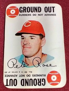 lot 65 image: 1968 Topps Game Pete Rose Card