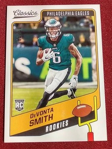 lot 69 image: 2021 Classics DeVonta Smith Rookie Card - #d50