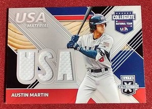 lot 77 image: 2020 Panini USA Austin Martin Jersey Card