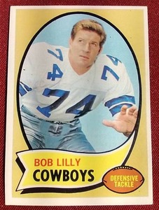 lot 93 image: 1970 Topps Bob Lilly Card