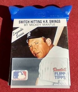 lot 99 image: Baseball Flipp Tipps Mickey Mantle Flipbook
