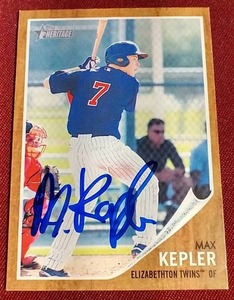 lot 109 image: Max Kepler Autographed Prospect Card