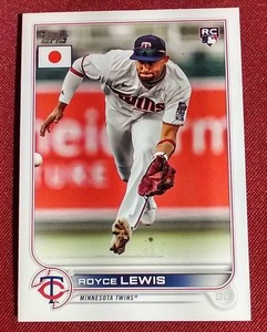 lot 157 image: 2022 Topps Japan Royce Lewis Rookie Card