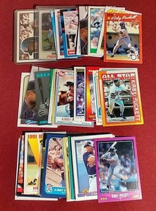 lot 168 image: (50) Kirby Puckett Cards