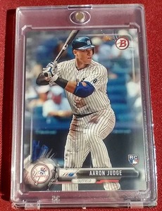 lot 175 image: 2017 Bowman Aaron Judge Rookie Card
