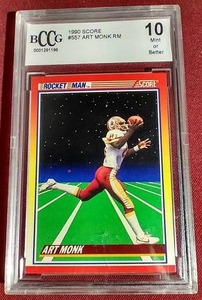 lot 178 image: 1990 Score Art Monk - BCCG 10