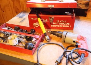 lot 97 image: Garage Shop ToolsToolbox and Contents