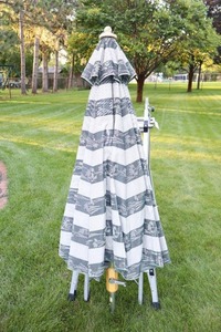 lot 65 image: Lawn & Patio FurnitureOutdoor Umbrella Collapsible