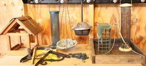 lot 128 image: Bird Feeders Etc