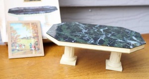 lot 151B image: (2) Vintage 1960s Petite Princess Fantasy Dollhouse Furniture By Ideal