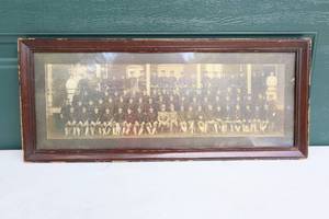 lot 179 image: Antique Military Framed PhotoFort Snelling Minnesota Circa. 1903