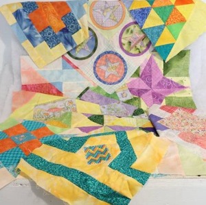 lot 169 image: Sewing Quilting Crafting Supplies...12 x 12 Squares and More
