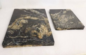 lot 237 image: Beautiful Granite Slabs Polished wFinished Edges