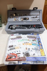 lot 271 image: Garage & Home Dremel Tool Kits