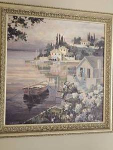 lot 50 image: Marilyn Simandle Shore Side Oil Prints
