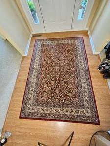 lot 53 image: Tough Polyester World Rug Traders Area Rug Kashan Styling