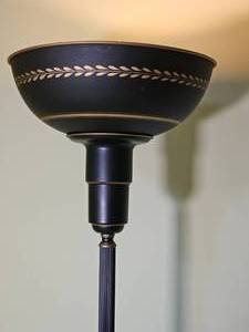lot 49 image: Torcherie Heritage Pattern Floor Lamp
