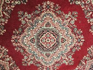 lot 99 image: Royal Red Oriental Spot Area Rug