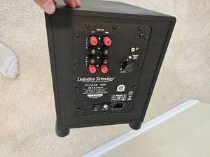 lot 100 image: Definitive Technology ProSub 800 Subwoofer