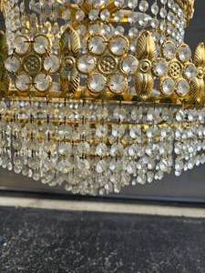 lot 64 image: Regency Cystal Chandelier
