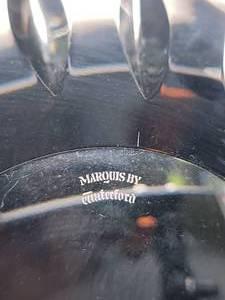 lot 36 image: Marquis by Waterford - Fine Leaded Crystal Lidded Jar