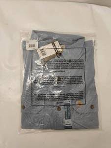 lot 27 image: NEW CARHARTT RELAXED FIT LONG SLEEVE BUTTON UP SHIRT SIZE LARGE