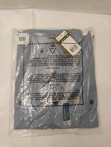 lot 25 image: NEW CARHARTT RELAXED FIT LONG SLEEVE BUTTON UP SHIRT SIZE MEDIUM