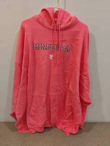 lot 70 image: NEW MINNESOTA HOODED SWEATER SIZE 4XL