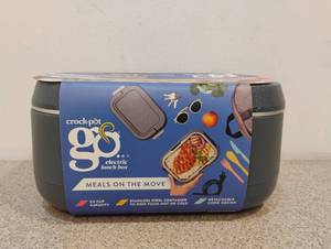 lot 77 image: NEW CROCKPOT GO ELECTRIC LUNCH BOX