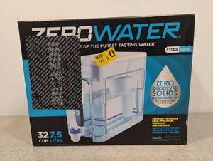 lot 95 image: NEW ZEROWATER 32 CUP 5 STAGE WATER FILTER PITCHER
