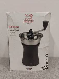 lot 109 image: NEW PEUGEOT KRONOS COFFEE GRINDER