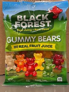 HI 3 - Lot of 12 Black Forest Gummy Bears Packs
