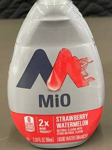 Lot of 4 MiO Liquid Water Enhancer Strawberry Watermelon