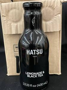 AZ3 - Hatsu Lemonade & Black Tea - 6 Bottles of 13.33 fl oz (400 ml)
