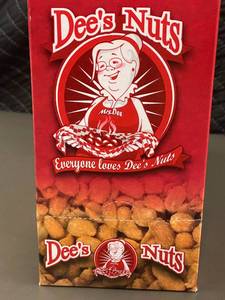 pallet  - Dees Nuts Nanner Pudding Seasoned Peanuts - 8 Packs