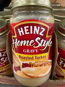 2 Back - Lot of 12 Heinz Home Style Gravy Roasted Turkey 12 oz Jars