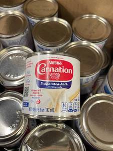 CO 4 - Bulk Lot of 40 Plus Nestl� Carnation Evaporated Milk Cans