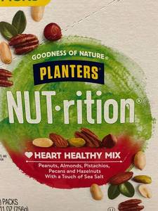 Planters NUT-rition Heart Healthy Mix 18 Packs
