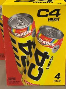 2 back - Skittles C4 Energy Drink 12 pack
