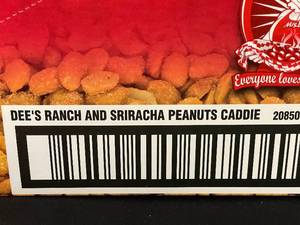 AS 4 - Dees Nuts Ranch and Sriracha Flavored Peanuts Caddie