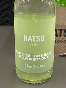 AK 5 - Hatsu Watermelon & Basil Flavored Soda 300ml - Pack of 6