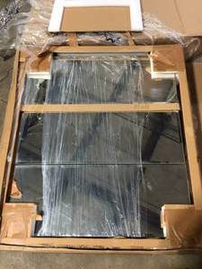 36 in. W x 31 in. H Rectangular Aluminum Medicine Cabinet with Mirror Customer Returns See Pictures