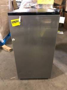 Vissani 3.2 cu. ft. Mini Refrigerator in Stainless Steel  Customer Returns See Pictures