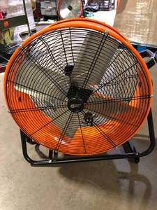 Commercial Electric 30 in. Heavy Duty 2-Speed Direct Drive Drum Fan  Customer Returns See Pictures