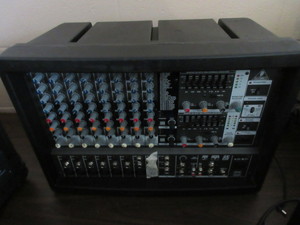 lot 968 image: BEHRINGER EUROPOWER 10 CHANNEL MIXING BOARD