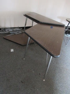 lot 947 image: TRAPEZOID TABLES