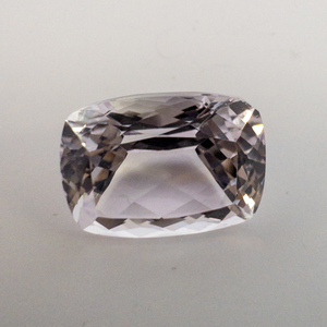 lot 50 image: KUNZITE - 14.28ct. Light Pink Rectangular cushion cut