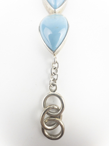 lot 31 image: Whitney Kelly Southwestern Turquoise Sterling Silver Bracelet.